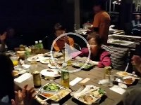 20190629一泊旅行の夕食の動画