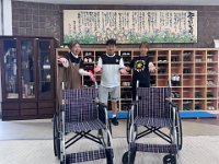 20250807車椅子寄贈